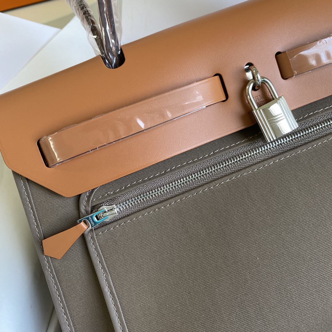 에르메스 에르백31 에토프 골드브라운 은장